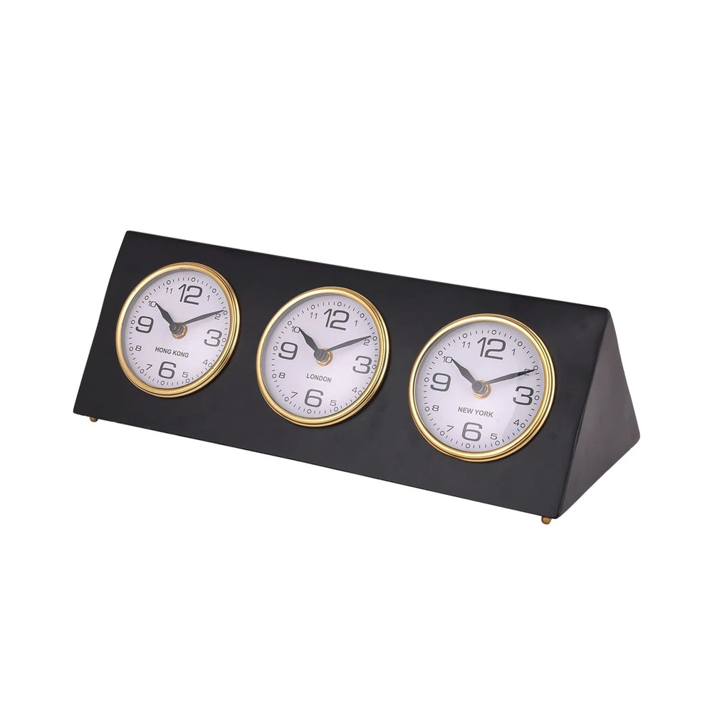Retro World City Desk Clock