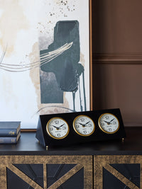 Retro World City Desk Clock