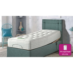 Adjust-a-bed 3ft6 Large Single Grandeur Natural 1500 Adjustable Bed