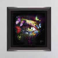 Butterfly Eye Framed Wall Art 55x55cm