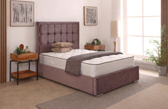 Albany 54inch 6ft Super King Size Upholstered Bed Frame with Ottoman Option