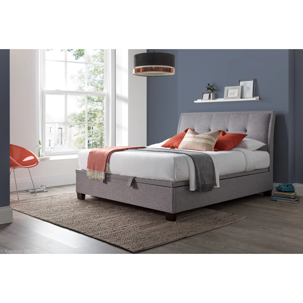 Ascend 5ft Upholstered Ottoman Bed Frame