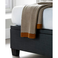 Ascend 4ft6 Upholstered Ottoman Bed Frame