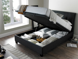 Ascend 5ft Upholstered Ottoman Bed Frame