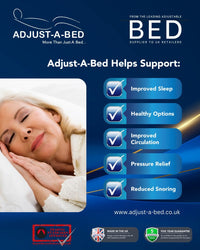Adjust-a-bed 3ft6 Large Single Nova Mattress for an Adjustable Bed