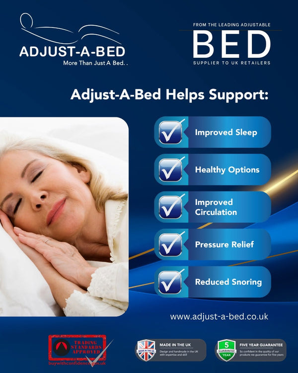 Adjust-a-bed 3ft6 Large Single Nova Mattress for an Adjustable Bed