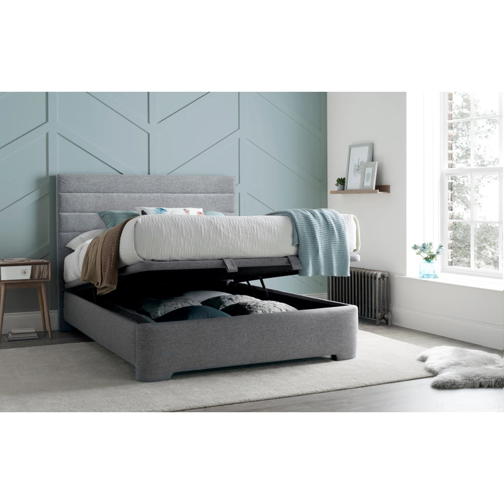 Abigail 5ft Upholstered Ottoman Bed Frame