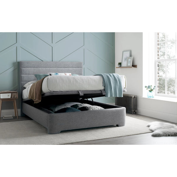 Abigail 6ft Upholstered Ottoman Bed Frame