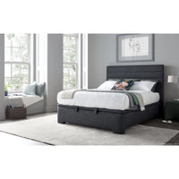Abigail 6ft Upholstered Ottoman Bed Frame