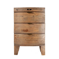 Bonaire 3 Drawer Bedside Chest
