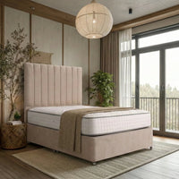 Bamboo Gel 1000 4ft Small Double Divan Set