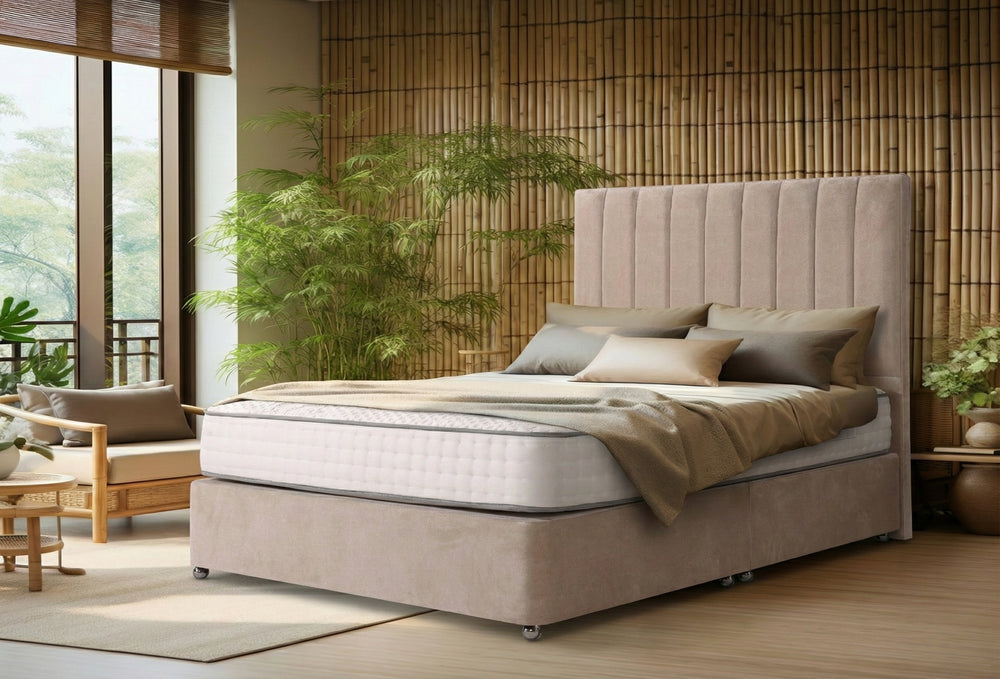 Bamboo Gel 1000 4ft6 Double Divan Set