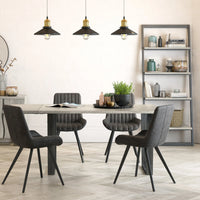 Brixton 140cm Fixed Dining Table