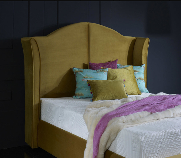 Brandy Upholstered 4ft6 Double Bed Frame