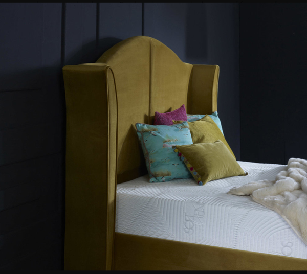 Brandy Upholstered 3ft Single Bed Frame