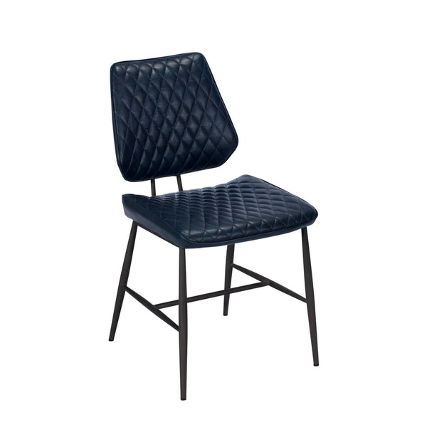 Devin Dining Chair Dark Blue