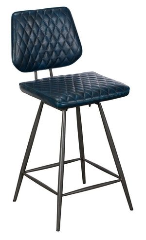 Devin Counter Chair Blue