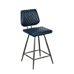 Devin Counter Chair Blue