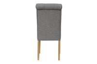 Boston Fabric Chair Light Grey