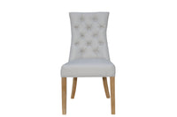 Carla Curved Chair Natural