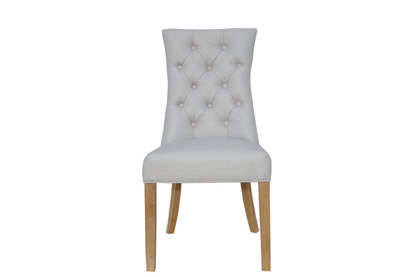 Carla Curved Chair Natural