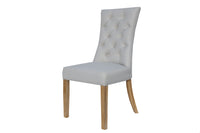 Carla Curved Chair Natural