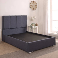 Clara 48inch 4ft6 Double Upholstered Bed Frame with Ottoman Option