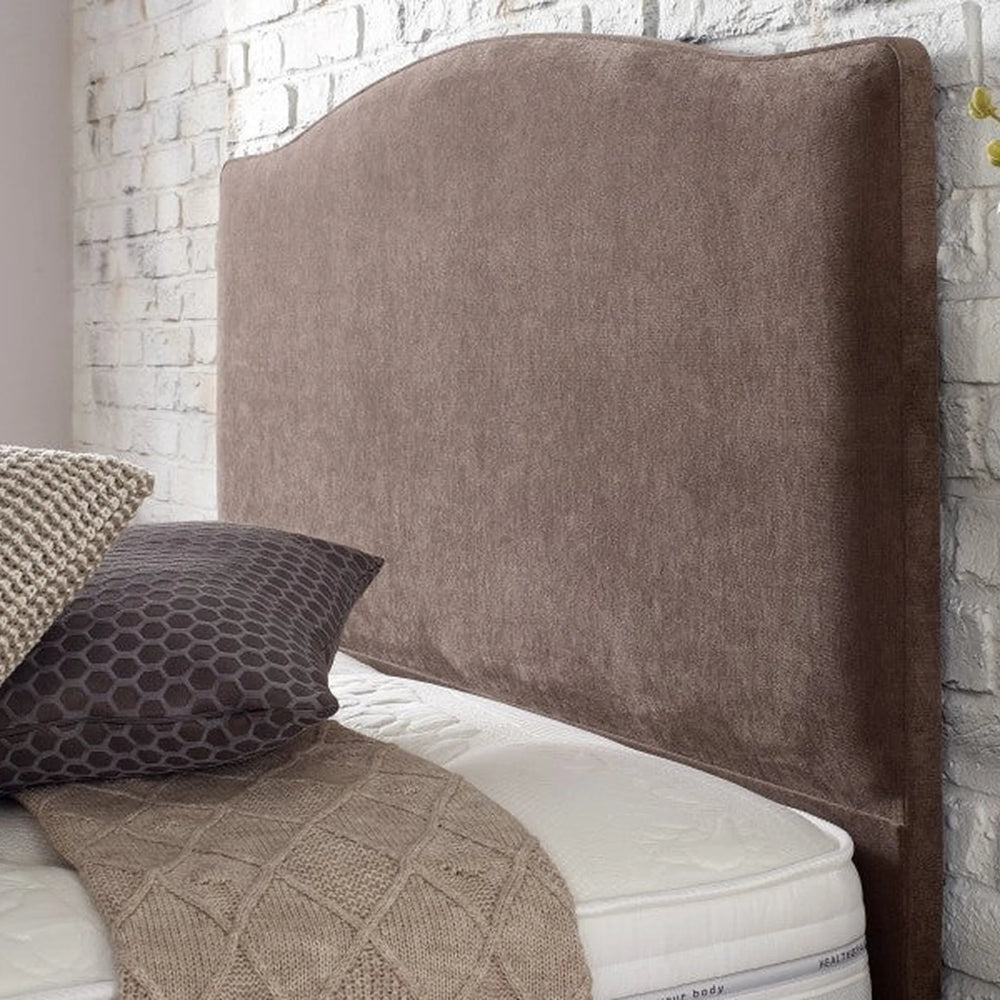 Curve Floor Standing Designer Headboard 2ft6 Small Single