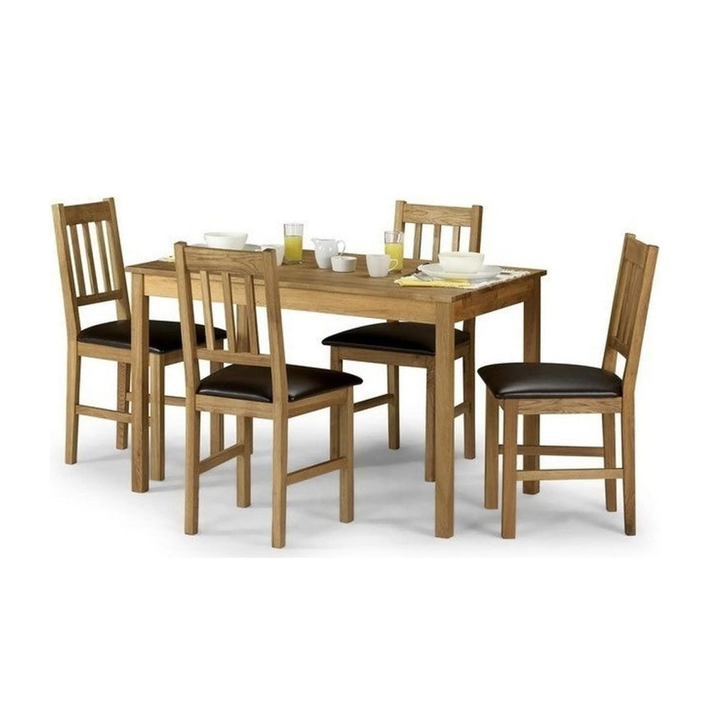 Lille Dining Set + 4 Chairs