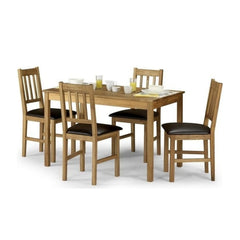 Lille Dining Set + 4 Chairs