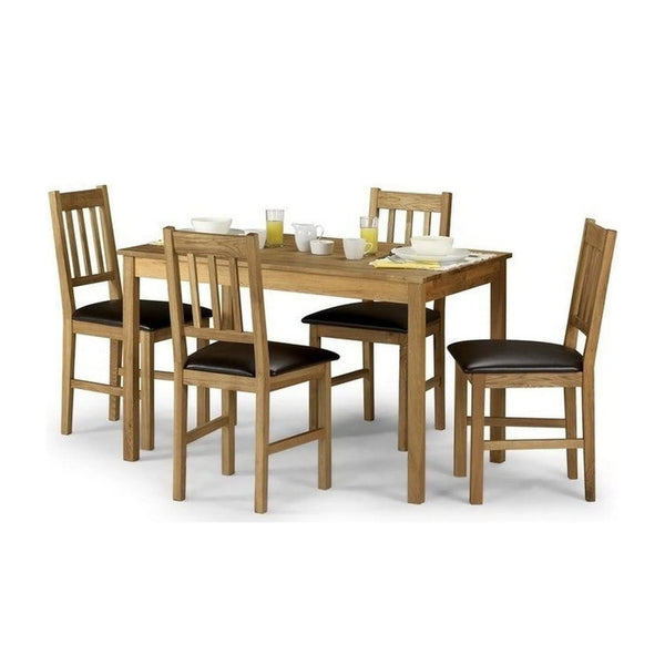 Lille Dining Set + 4 Chairs