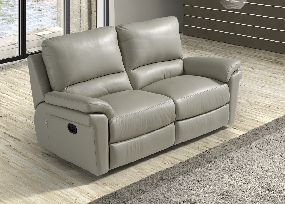 Douglas 2 Seater Italian Leather Sofa