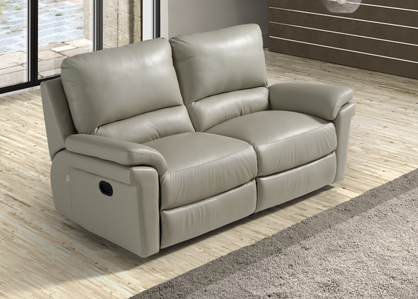 Douglas 2 Seater Italian Leather Sofa