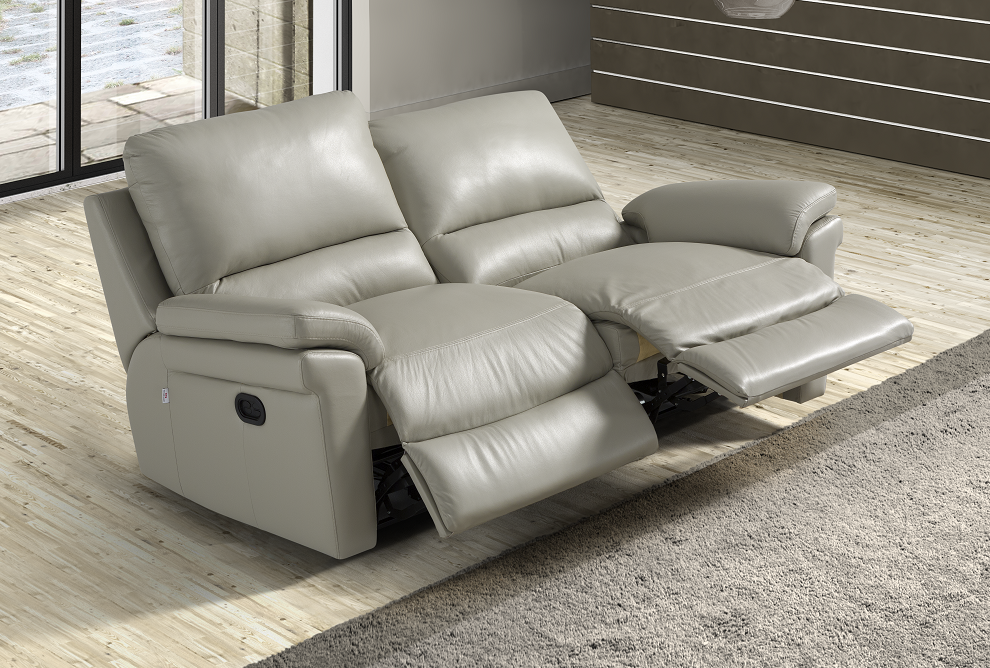 Douglas 2 Seater Italian Leather Sofa