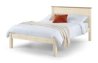 Okehampton 5ft King Wooden Bed Frame with Low Foot End