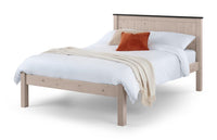 Okehampton 4ft Small Double Wooden Bed Frame with Low Foot End