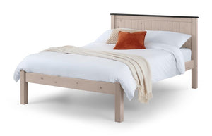 Okehampton 4ft Small Double Wooden Bed Frame with Low Foot End