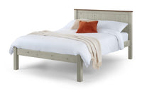 Okehampton 4ft6 Double Wooden Bed Frame with Low Foot End