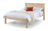 Okehampton 4ft Small Double Wooden Bed Frame with Low Foot End
