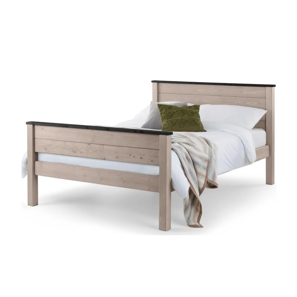 Paignton 6ft Super King Wooden Bed Frame - High Foot End
