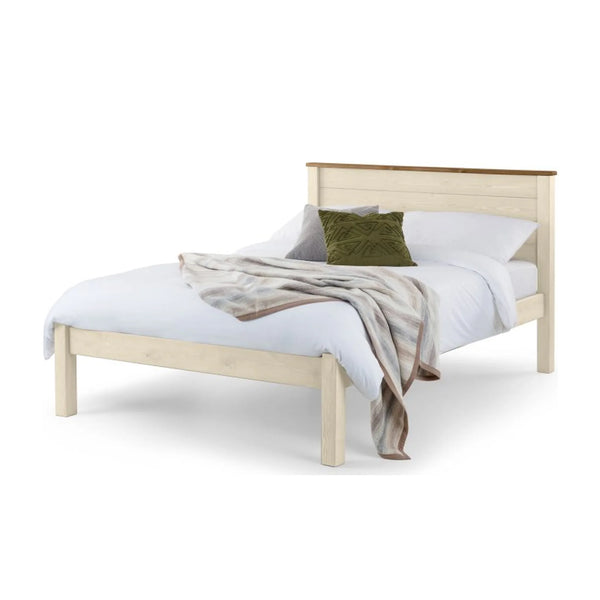 Paignton 5ft King Size Wooden Bed Frame - Low Foot End
