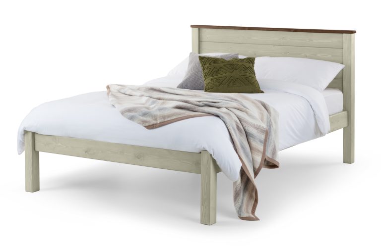 Paignton 4ft Small Double Wooden Bed Frame - Low Foot End