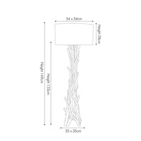Drift Wood Floor Lamp