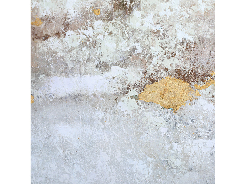 Golden Dusk Heavy Textured Framed Canvas Wall Art 80x120cm
