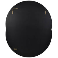 Eclipse Round Wall Mirror 110x88cm