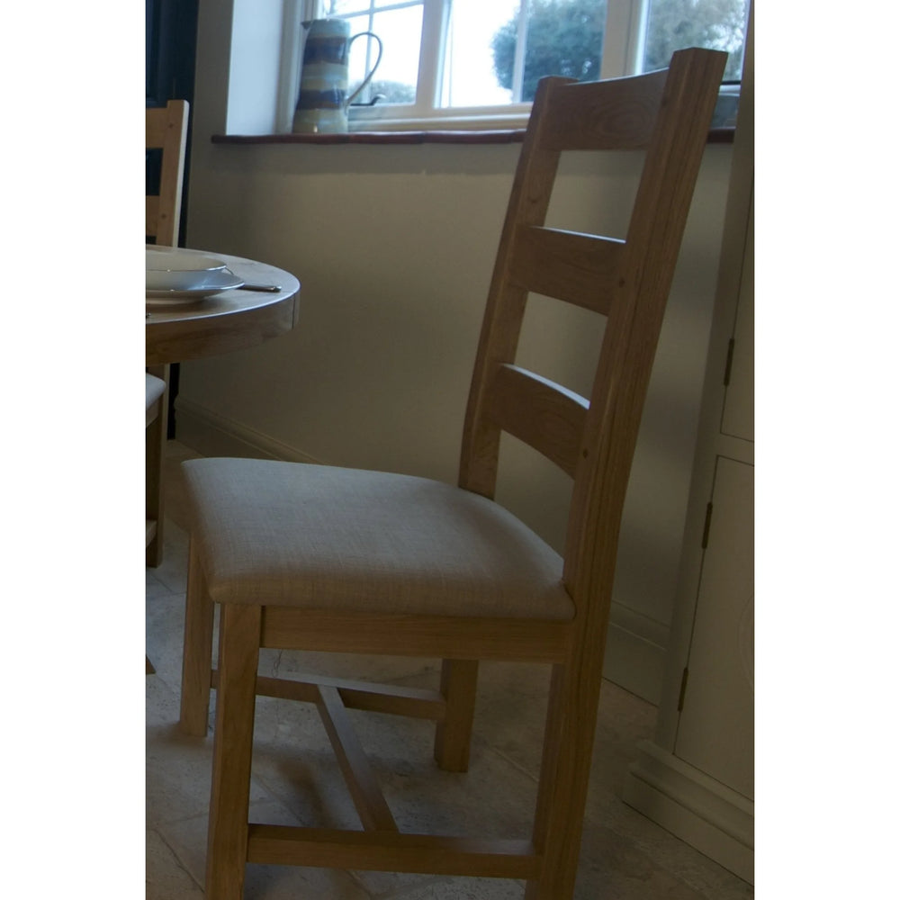 Francis Solid Oak Farrmhouse Chair