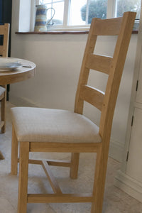 Francis Solid Oak Farrmhouse Chair