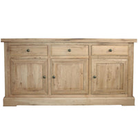 Francis Solid Oak 3 Door Sideboard