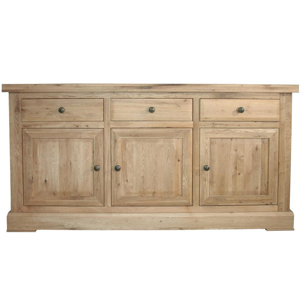 Francis Solid Oak 3 Door Sideboard