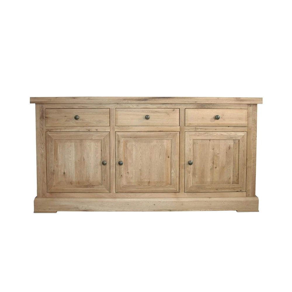 Francis Solid Oak 3 Door Sideboard